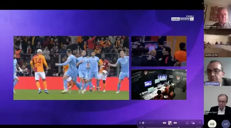 Galatasaray-Antalya maçı hakem toplantısı videosu sızdı: Penaltı kararı yanlış 1 Galatasaray-Antalya maçı hakem toplantısı videosu sızdı: Penaltı kararı yanlış