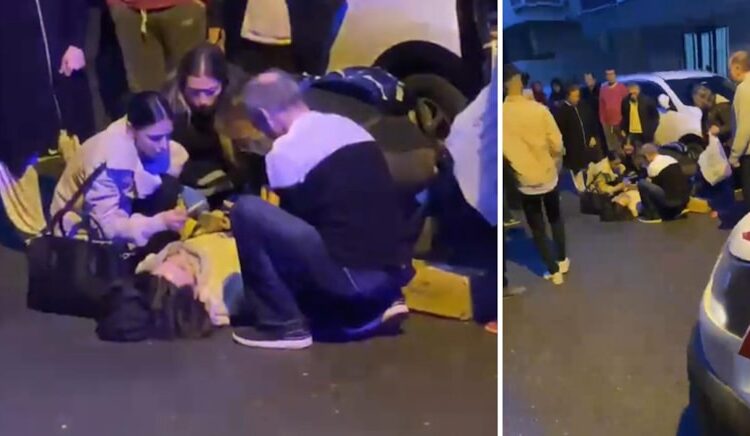 Sokakta yürüyen kadına silahlı saldırı! Durumu ağır 1 Sokakta yürüyen kadına silahlı saldırı! Durumu ağır