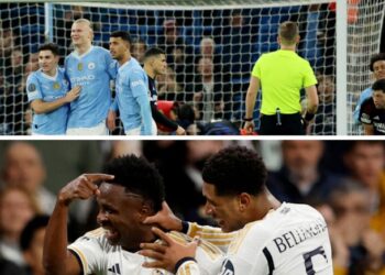 Şampiyonlar Ligi’nde Real Madrid ve Manchester City çeyrek finalist