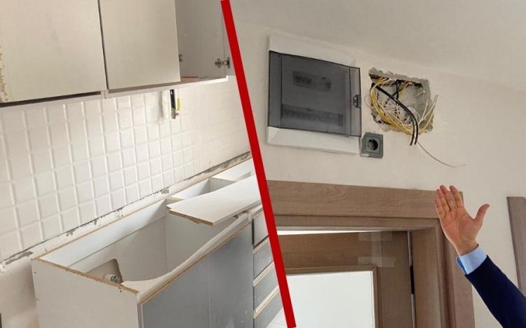 6 yıl bekledi TOKİ’den evini teslim aldı: Su yok, doğalgaz yok, asansör yok, mutfak tezgahı yok