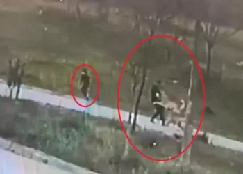 Bursa’da başıboş köpek dehşeti kamerada: Oğlu için kendini feda eden baba ölümden döndü