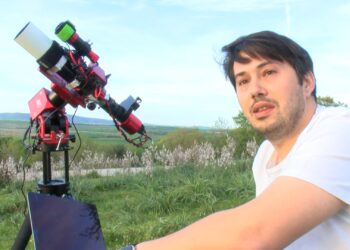 ODTÜ’lü astrofotoğrafçı ‘Şeytan Kuyruklu Yıldızı’nı görüntüledi