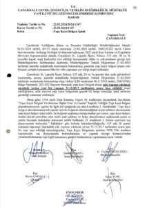 AK Parti Milletvekili Ayhan Gider, Çanakkale Boğazı’na nazır kaçak villa dikmiş