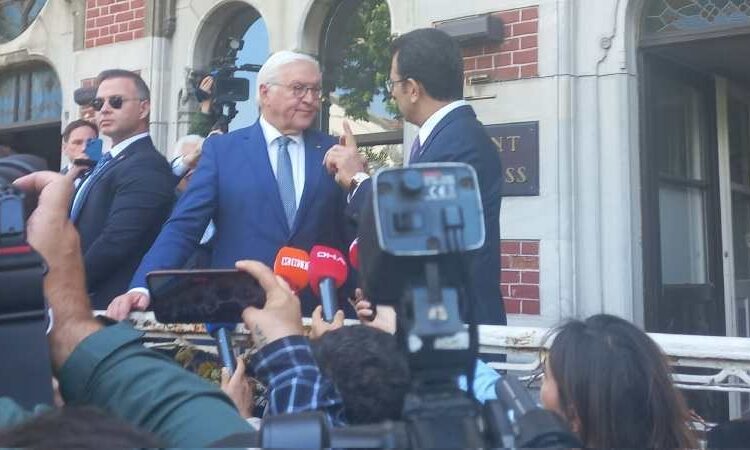 Almanya Cumhurbaşkanı Steinmeier İstanbul'da İmamoğlu ile bir araya geldi 1 Almanya Cumhurbaşkanı Steinmeier İstanbul’da İmamoğlu ile bir araya geldi