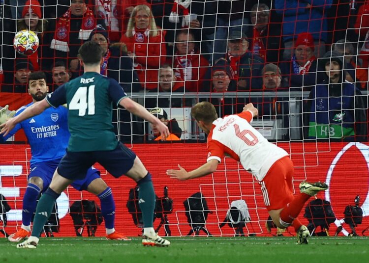 Bayern Münih, Arsenal’i eledi! Yarı finalde Real Madrid’e rakip oldu
