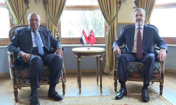 Hakan Fidan, Mısırlı mevkidaşıyla görüştü 1 Hakan Fidan, Mısırlı mevkidaşıyla görüştü