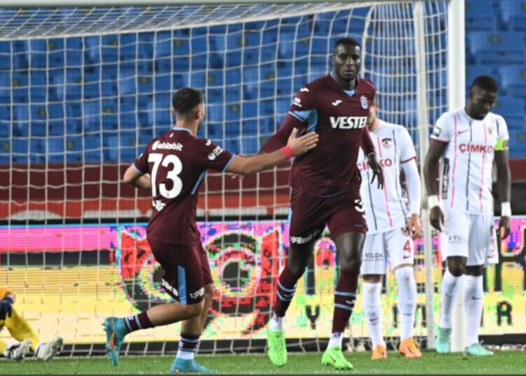 Trabzon’da Onuachu fırtınası: 3 dakikada 3 golle takımı sırtladı
