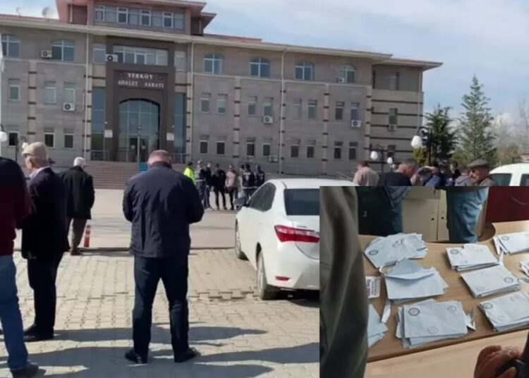 Yozgat Yerköy’de okulda dolapların içinde yırtılmış oy pusulaları bulundu