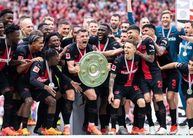 Bayer Leverkusen, Bundesliga tarihine geçti 1 Bayer Leverkusen, Bundesliga tarihine geçti