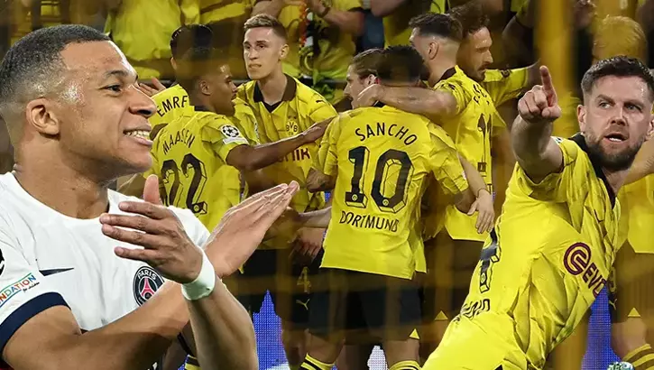 Borussia Dortmund yarı finalin ilk maçında Paris Saint Germain'ı 1-0 yendi 1 Borussia Dortmund yarı finalin ilk maçında Paris Saint Germain’ı 1-0 yendi