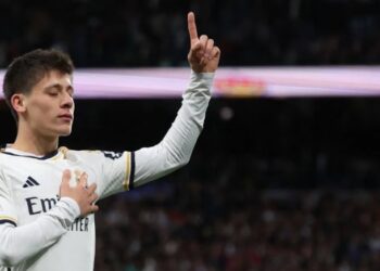 İkinci yarı oyuna giren Arda, 5-0’lık maçta Real Madrid’in son golünü attı