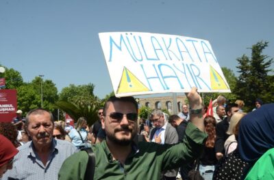 Atanamayan öğretmenler, Saraçhane’den haykırdı: Ailemizin yüzüne bakamıyoruz