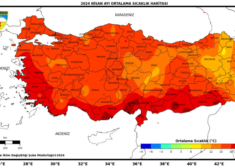 Son 53 yılın en sıcak nisan ayı yaşandı 1 Son 53 yılın en sıcak nisan ayı yaşandı