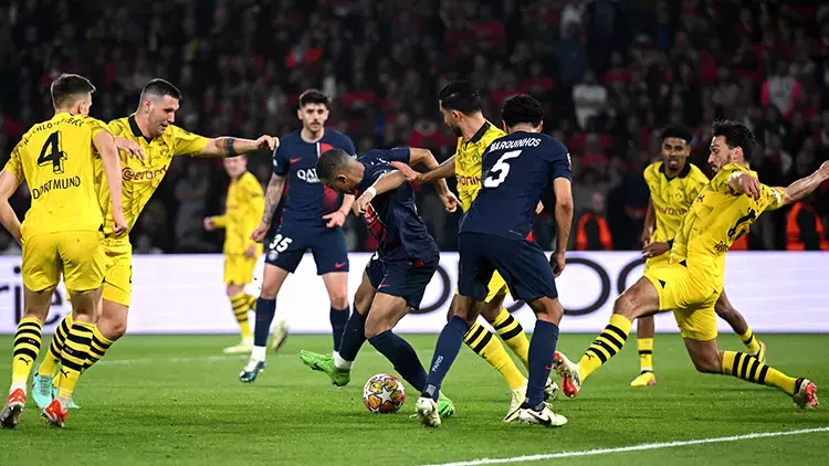 PSG ‘Sarı Duvar’ı aşamadı! Borussia Dortmund Şampiyonlar Ligi’nin ilk finalisti 1 PSG ‘Sarı Duvar’ı aşamadı! Borussia Dortmund Şampiyonlar Ligi’nin ilk finalisti
