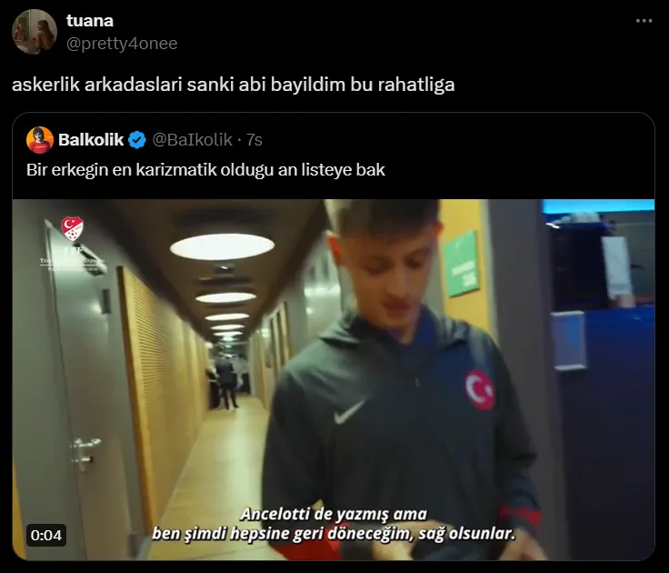 Arda Güler'in telefon rehberi gündem oldu