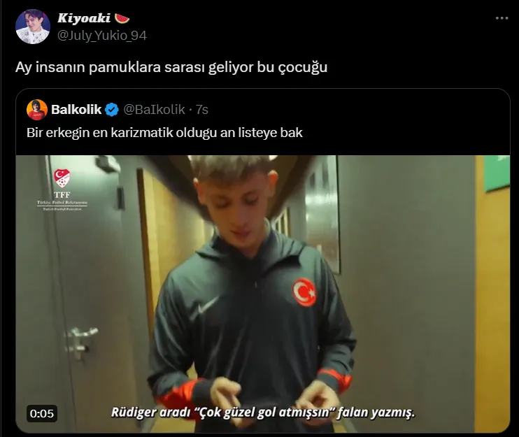 Arda Güler'in telefon rehberi gündem oldu