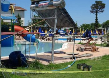 Aquapark havuzunda elektrik faciası: 1 ölü, 1 yaralı