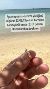 Ata Demirer plajda yüzük buldu! Sahibine seslendi: Bul beni 2 Ata Demirer plajda yüzük buldu! Sahibine seslendi: Bul beni