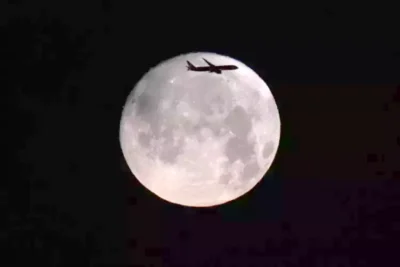 ‘En kısa gece’de dolunay manzaraları mest etti