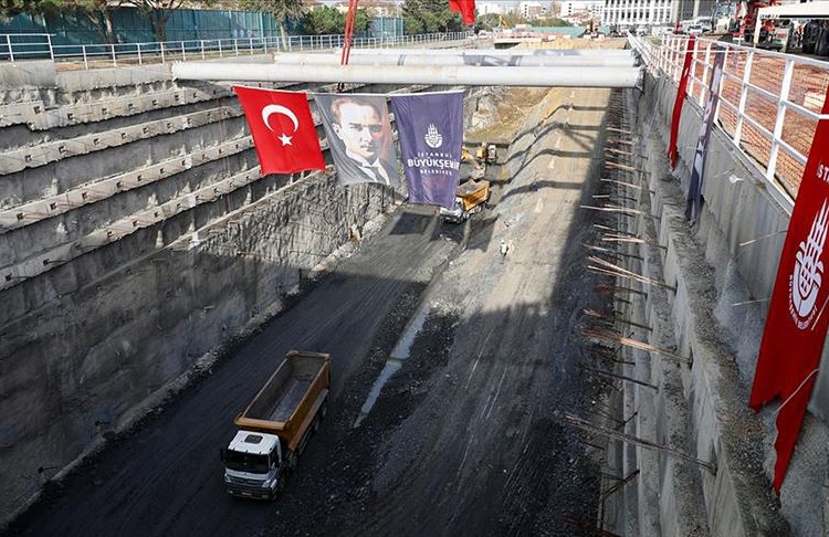 Çekmeköy-Sultanbeyli-Sancaktepe metro hattında sona yaklaşıldı