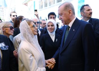 Tansu Çiller’in eşi Özer Uçuran Çiller için cenaze töreni düzenlendi