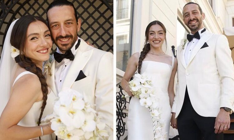Merve Dizdar ile Cihan Ayger evlendi