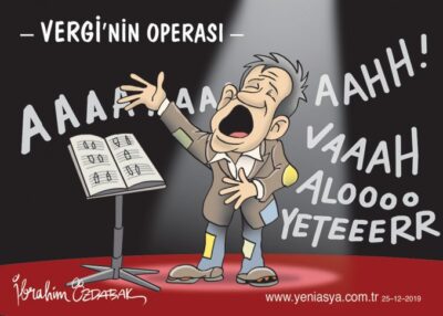 Ekonominin durumu karikatüristlerin gündeminde