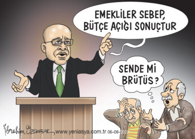 Ekonominin durumu karikatüristlerin gündeminde