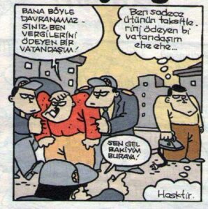 Ekonominin durumu karikatüristlerin gündeminde
