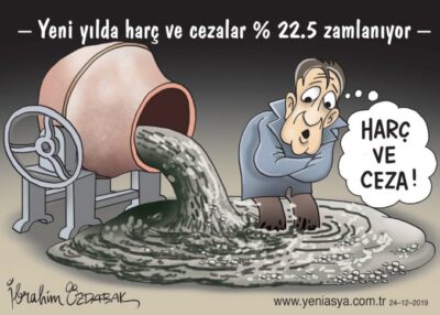 Ekonominin durumu karikatüristlerin gündeminde