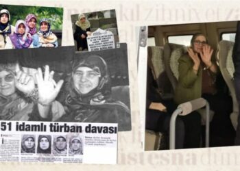 Başörtüsü eylemlerinden hapis yatan Hüda Kaya, yeniden girdiği cezaevinden tahliye edildi
