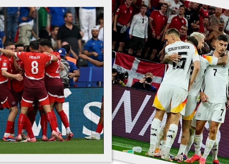 İsviçre ve Almanya çeyrek finalde 1 İsviçre ve Almanya çeyrek finalde