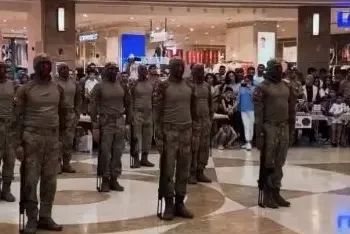 Jandarma’ya AVM’de gösteri yaptırdılar