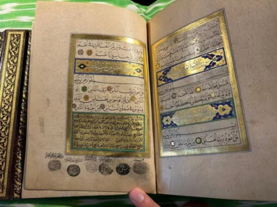 Fransa’da açık artırmaya çıkarılan Şeyh Hamdullah'ın el yazması Kur'an Türkiye’den mi kaçırıldı? 2 Fransa’da açık artırmaya çıkarılan Şeyh Hamdullah'ın el yazması Kur'an Türkiye’den mi kaçırıldı?