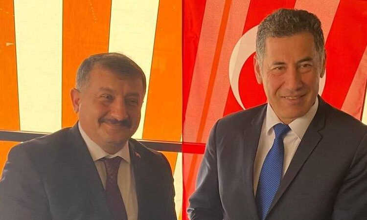 Sinan Oğan’ı AK Parti İl Başkanı karşıladı