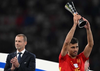 EURO 2024’ün en iyi futbolcusu Rodri seçildi