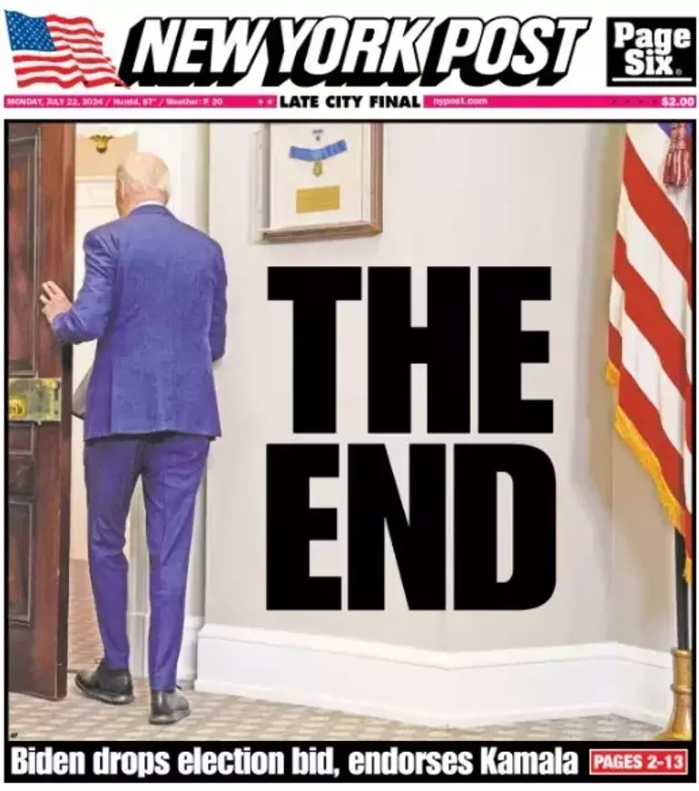 Dünya basını, Biden’ın bırakma kararını nasıl gördü?