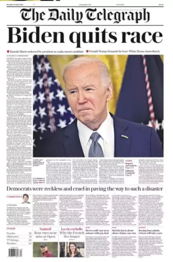 Dünya basını, Biden’ın bırakma kararını nasıl gördü?