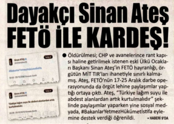 Halis Gül yazdı l Akit’in Sinan Ateş rahatsızlığı devam ediyor