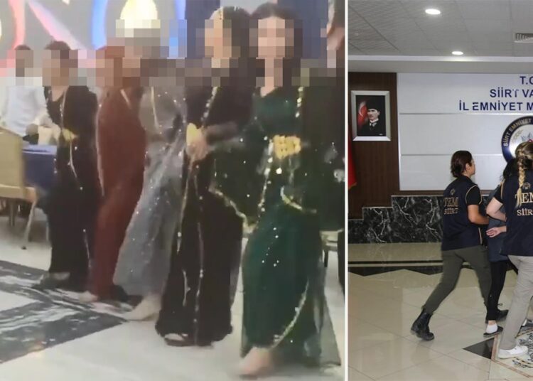 Siirt’te düğünde slogan atan 6 kişi, “terör propagandası” iddiasıyla gözaltına alındı