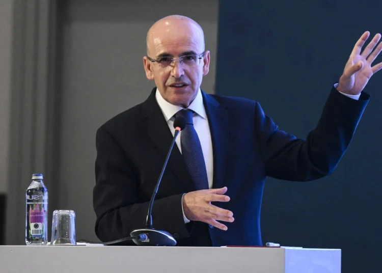 Enflasyon tahminleri değişti: Mehmet Şimşek'ten açıklama 1 Mehmet Şimşek: Borçlanma faiz oranlarımız düşüyor