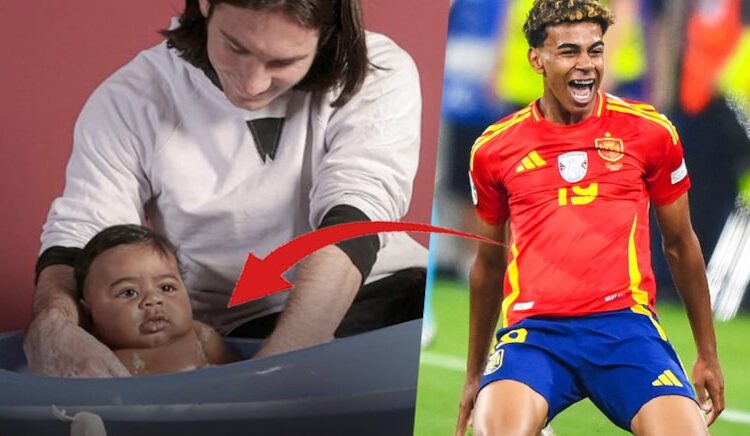 Messi'nin yıkadığı bebek EURO 2024'ün yıldızı oldu 1 Messi’nin yıkadığı bebek EURO 2024’ün yıldızı oldu