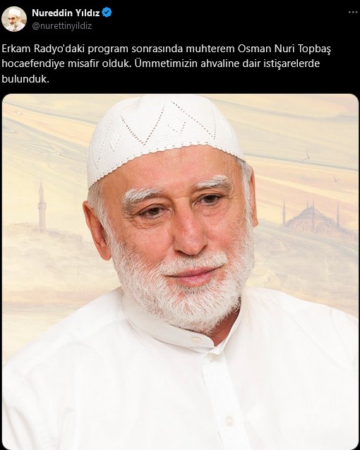 Halis Gül yazdı l Nurettin Yıldız Menzil’e çattı, tepki Cübbeli Ahmet’ten geldi 3 Halis Gül yazdı l Nurettin Yıldız Menzil’e çattı, tepki Cübbeli Ahmet’ten geldi