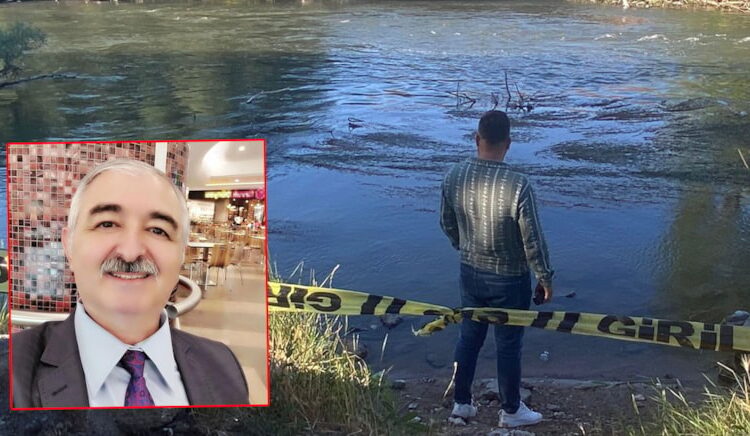 Kayıp profesörün cesedi, ellerinden iple bağlanmış halde çayda bulundu