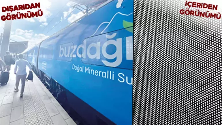 Reklamla kapalı, manzarasız tren yolculuğu çekilir mi?