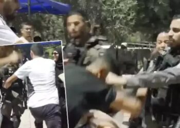 İsrail polisinden Doğu Kudüs’te TRT Haber ekibine saldırı