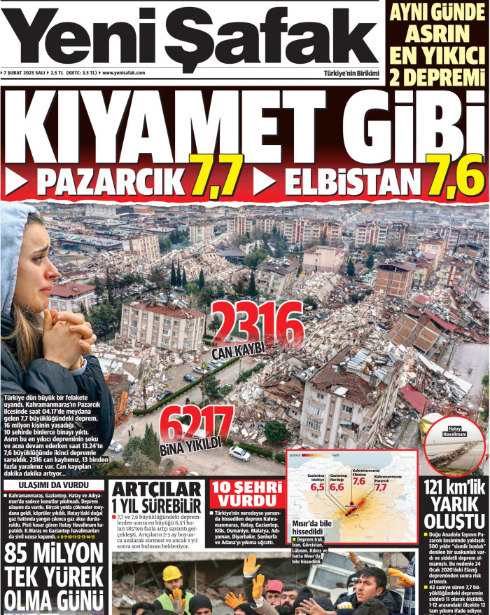 Halis Gül yazdı l Deprem: 17 Ağustos... 7,4 yetmedi mi?... İlahi ikaz.. Ve 6 Şubat...