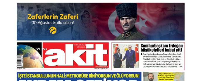 Zafer Bayramı’nı kutlamıyorlar ama reklamlarını alıyorlar