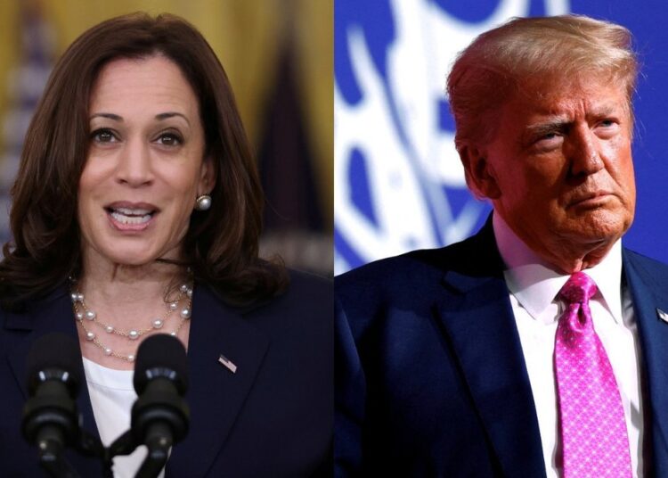 ‘Salıncak’ eyaletlerde seçim anketi: Harris, Trump’ın 4 puan önünde