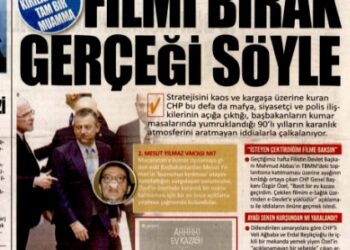 Akit’ten Özgür Özel manşeti: Filmi bırak gerçeği söyle!